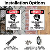 Welding Arc Wear Proper Eye Protection