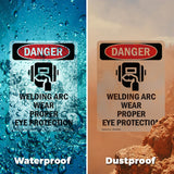 Welding Arc Wear Proper Eye Protection