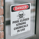 Pool Closed Strong