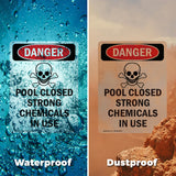 Pool Closed Strong