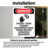 Finger - Hand Hazard