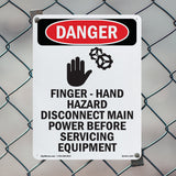 Finger - Hand Hazard
