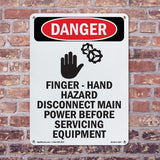 Finger - Hand Hazard