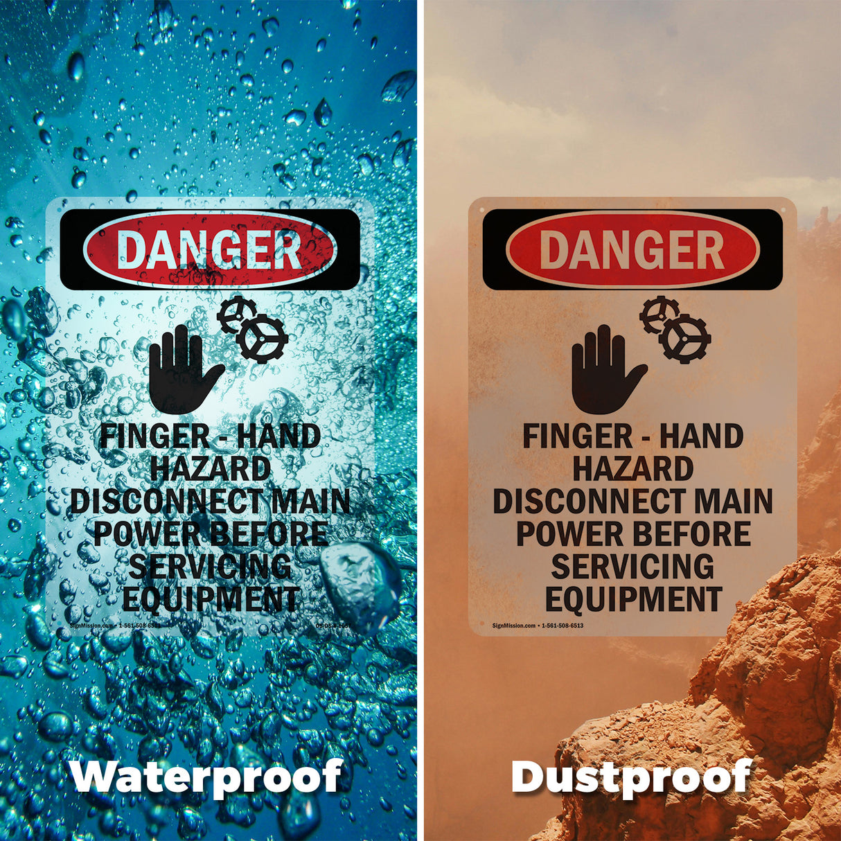 Finger - Hand Hazard