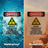 Radio Frequency Radiation Hazard Area