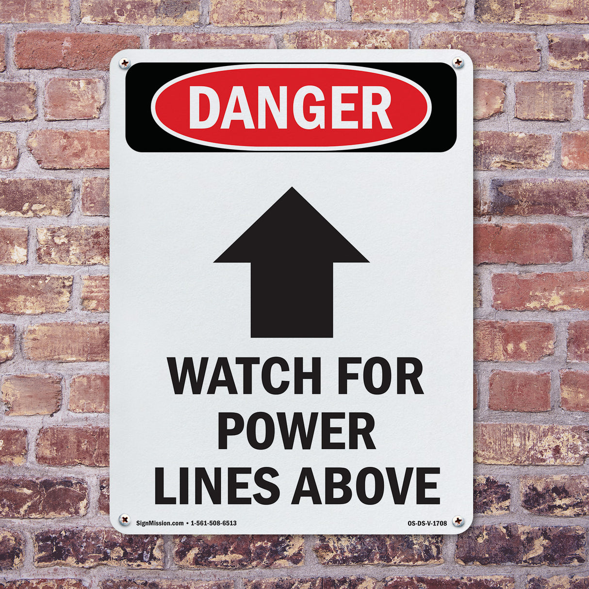 Watch For Power Lines Above