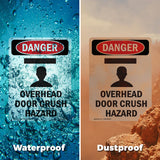 Overhead Door Crush Hazard