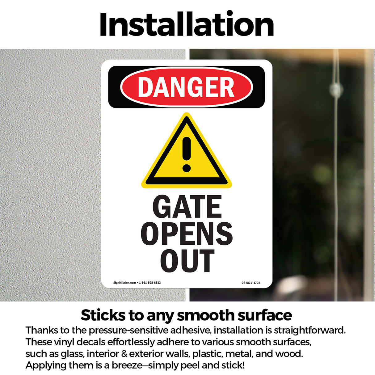 Gate Opens Out