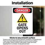 Gate Opens Out