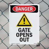 Gate Opens Out
