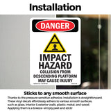 Impact Hazard Descending Platform