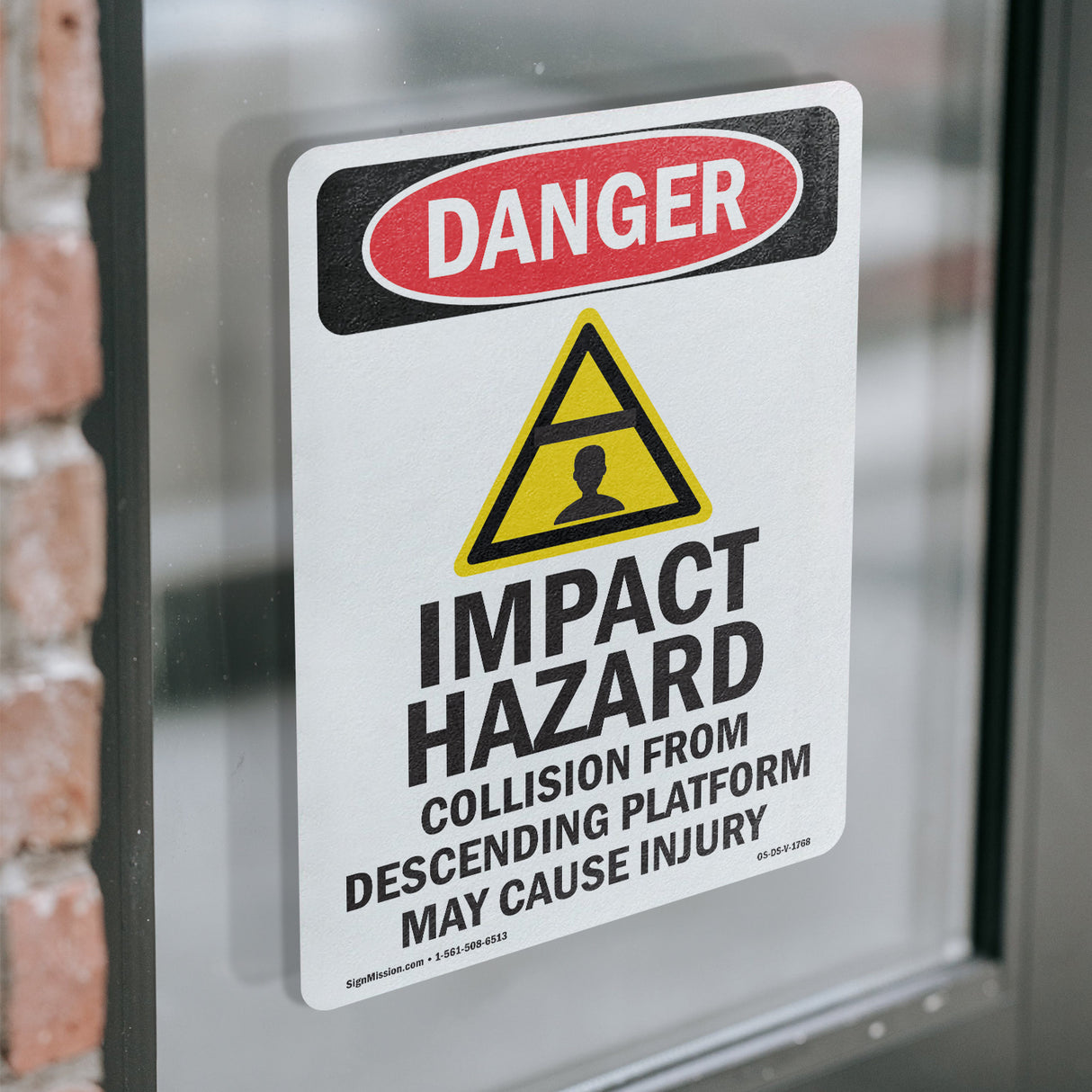 Impact Hazard Descending Platform