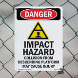 Impact Hazard Descending Platform