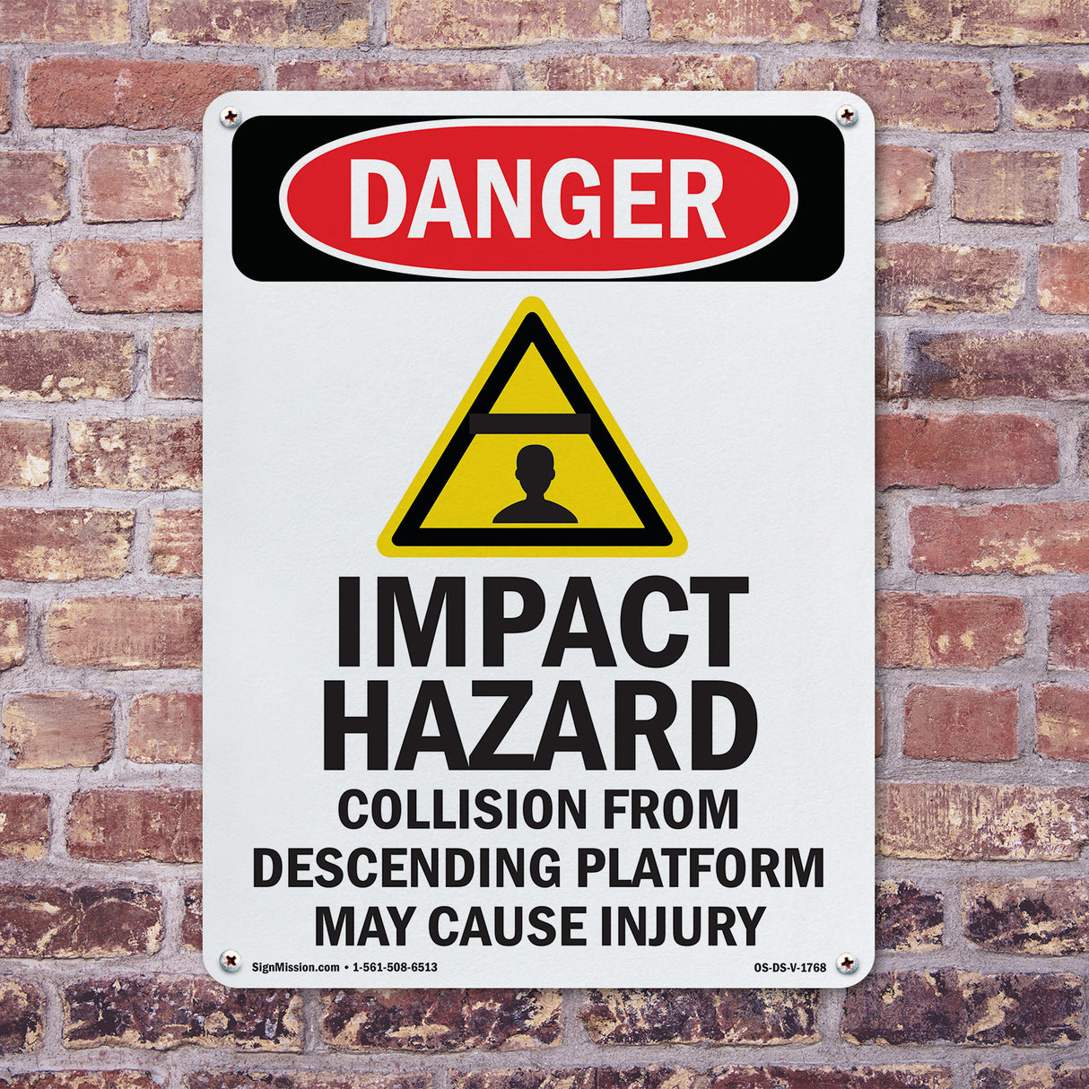 Impact Hazard Descending Platform