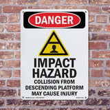 Impact Hazard Descending Platform