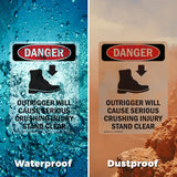 Outrigger Cause Crushing Injury