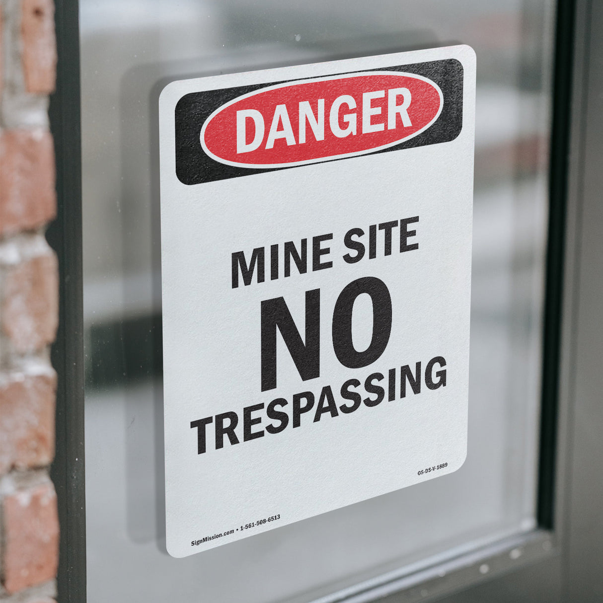 Mine Site No Trespassing