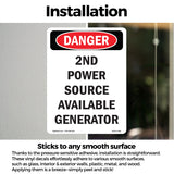 2nd Power Source Available Generator