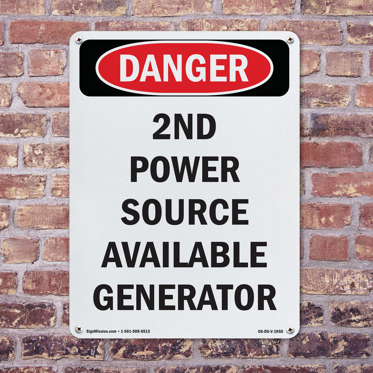 2nd Power Source Available Generator