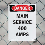 Main Service 400 Amps