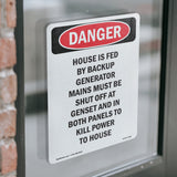 House Is Fed By Backup Generator Mains Must