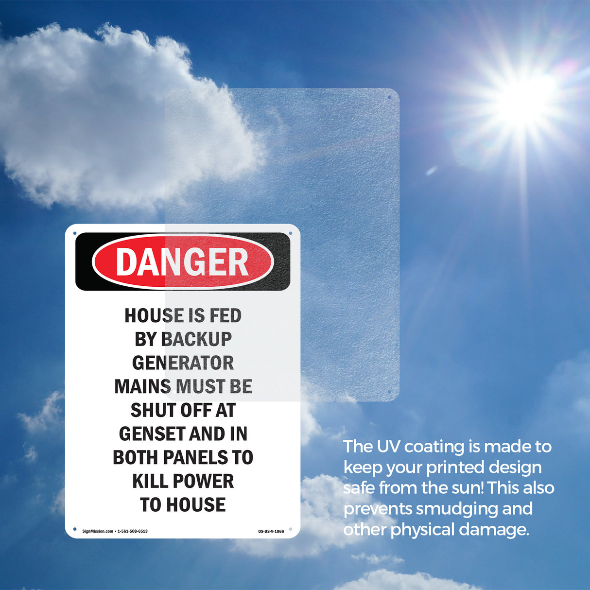 House Is Fed By Backup Generator Mains Must