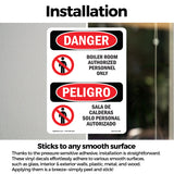 Boiler Room Authorized Personnel Only