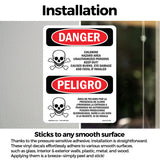 Chlorine Hazard Area
