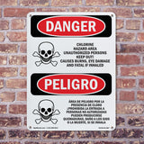 Chlorine Hazard Area