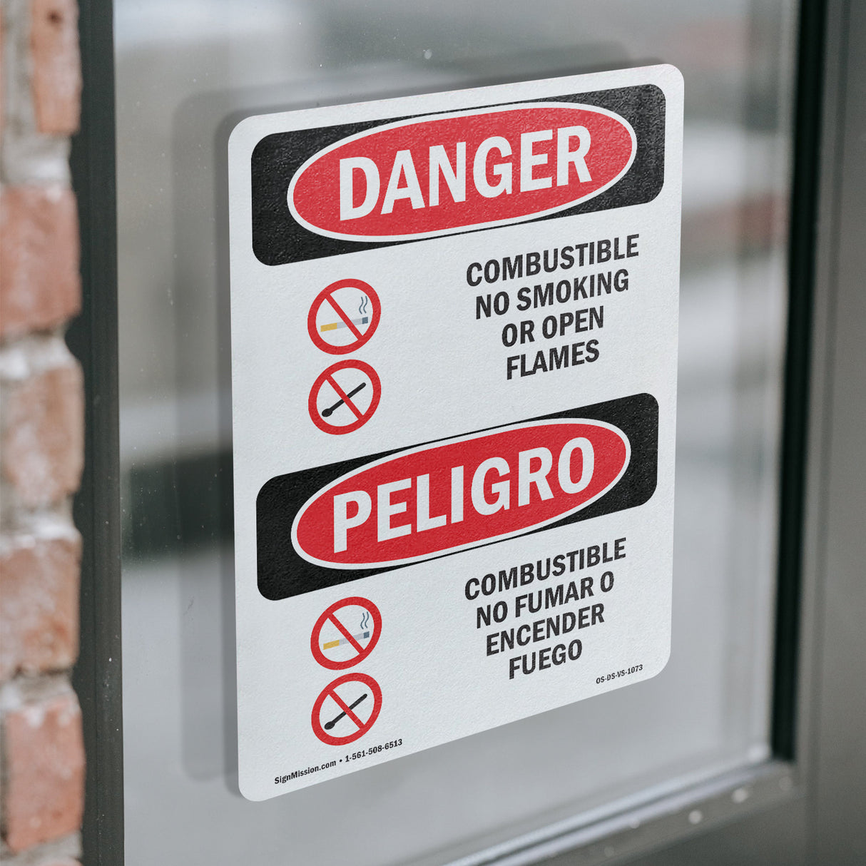 Combustible No Smoking Or Open Flames