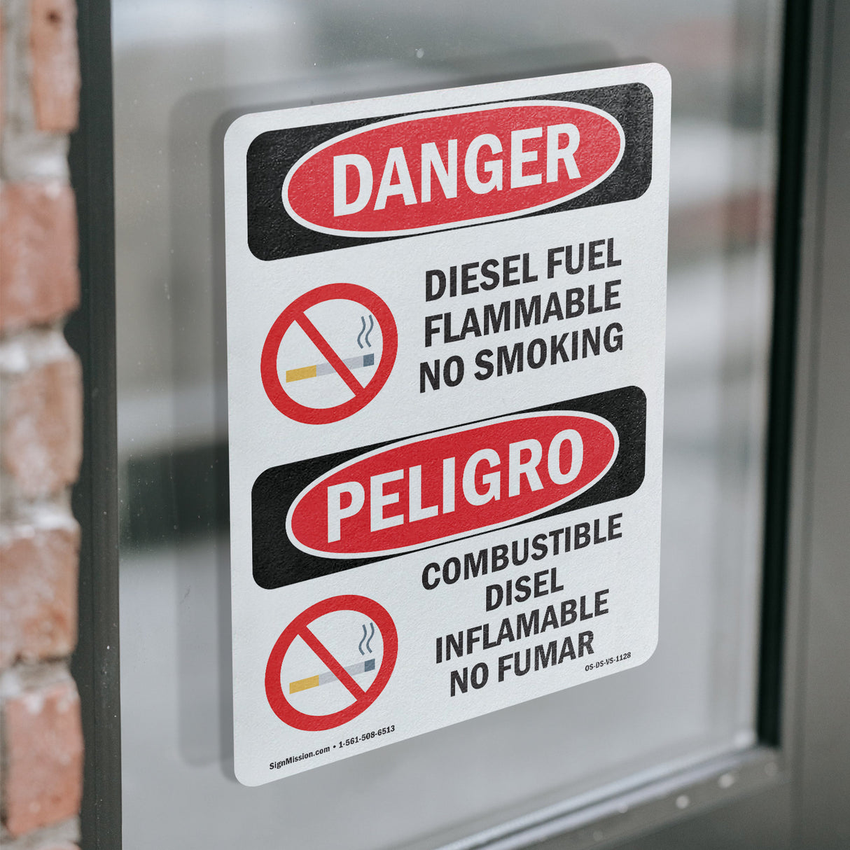 Diesel Fuel Flammable No Smoking