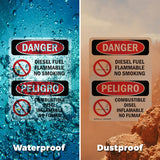 Diesel Fuel Flammable No Smoking