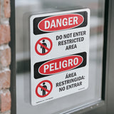 Do Not Enter Restricted Area