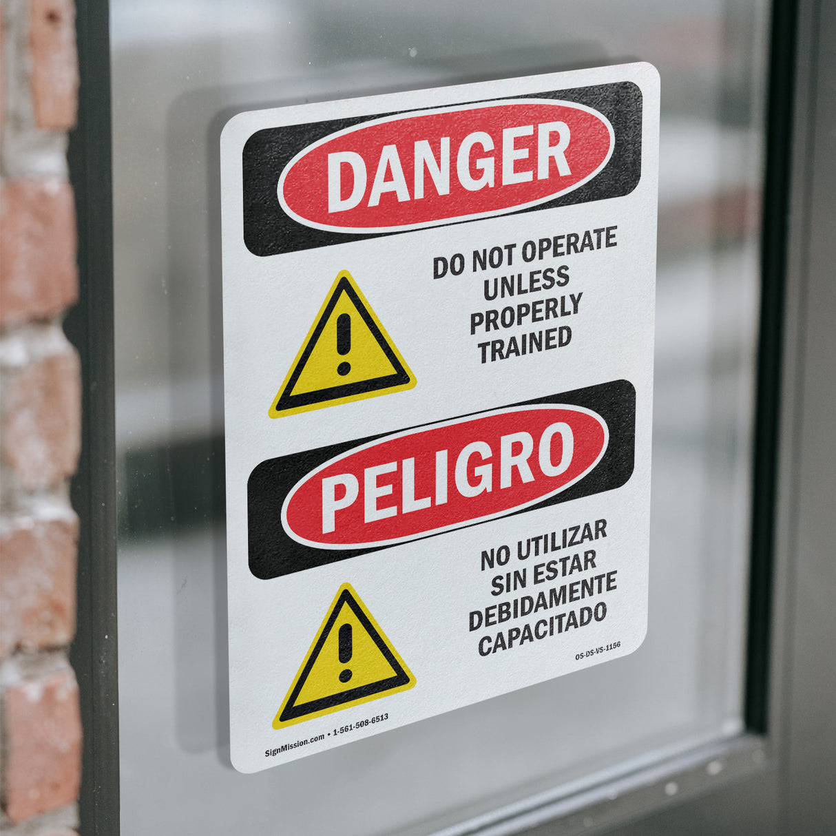 Do Not Operate Unless Properly Trained