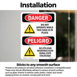 Do Not Operate While This