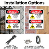 Do Not Operate Without Guards In Place