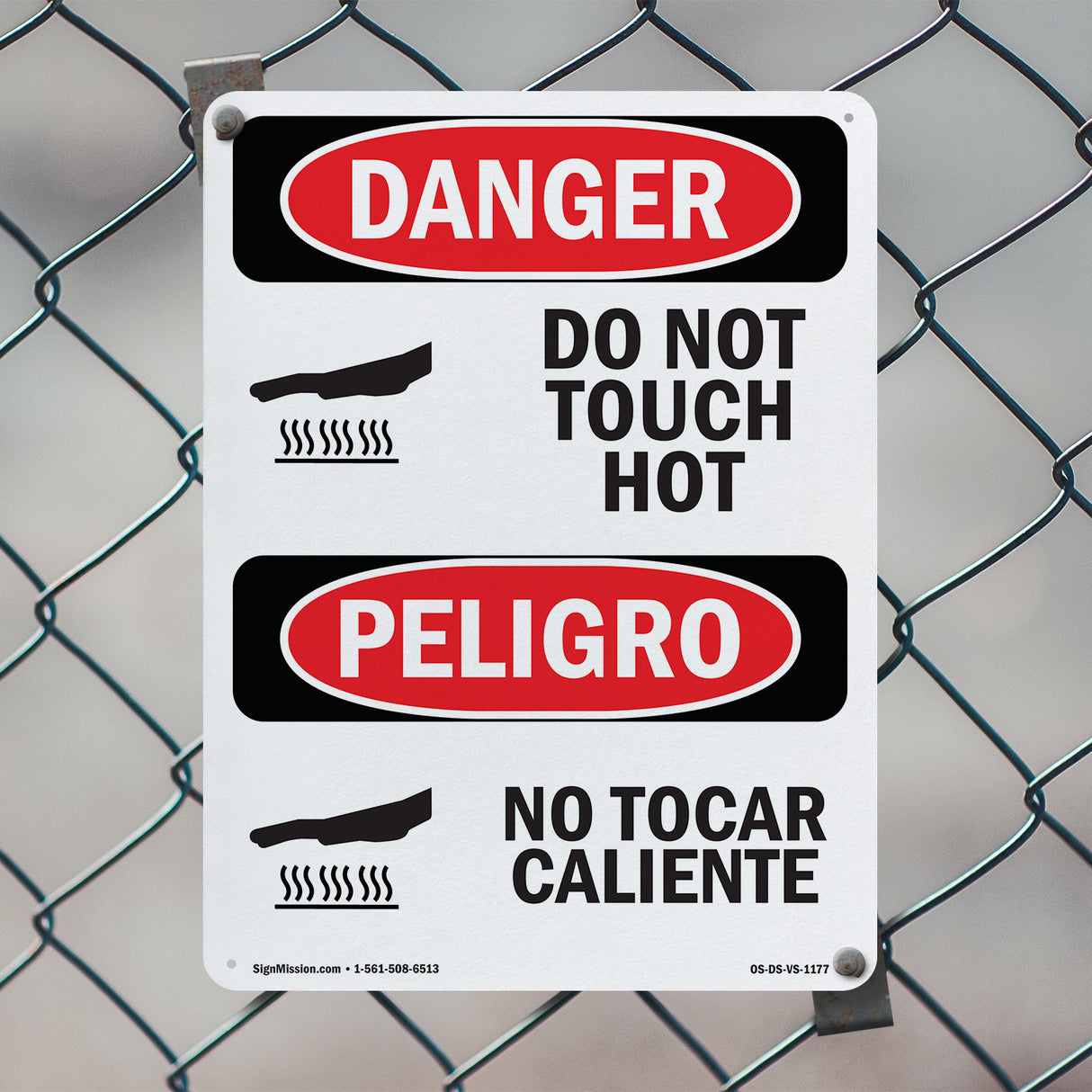 Do Not Touch Hot