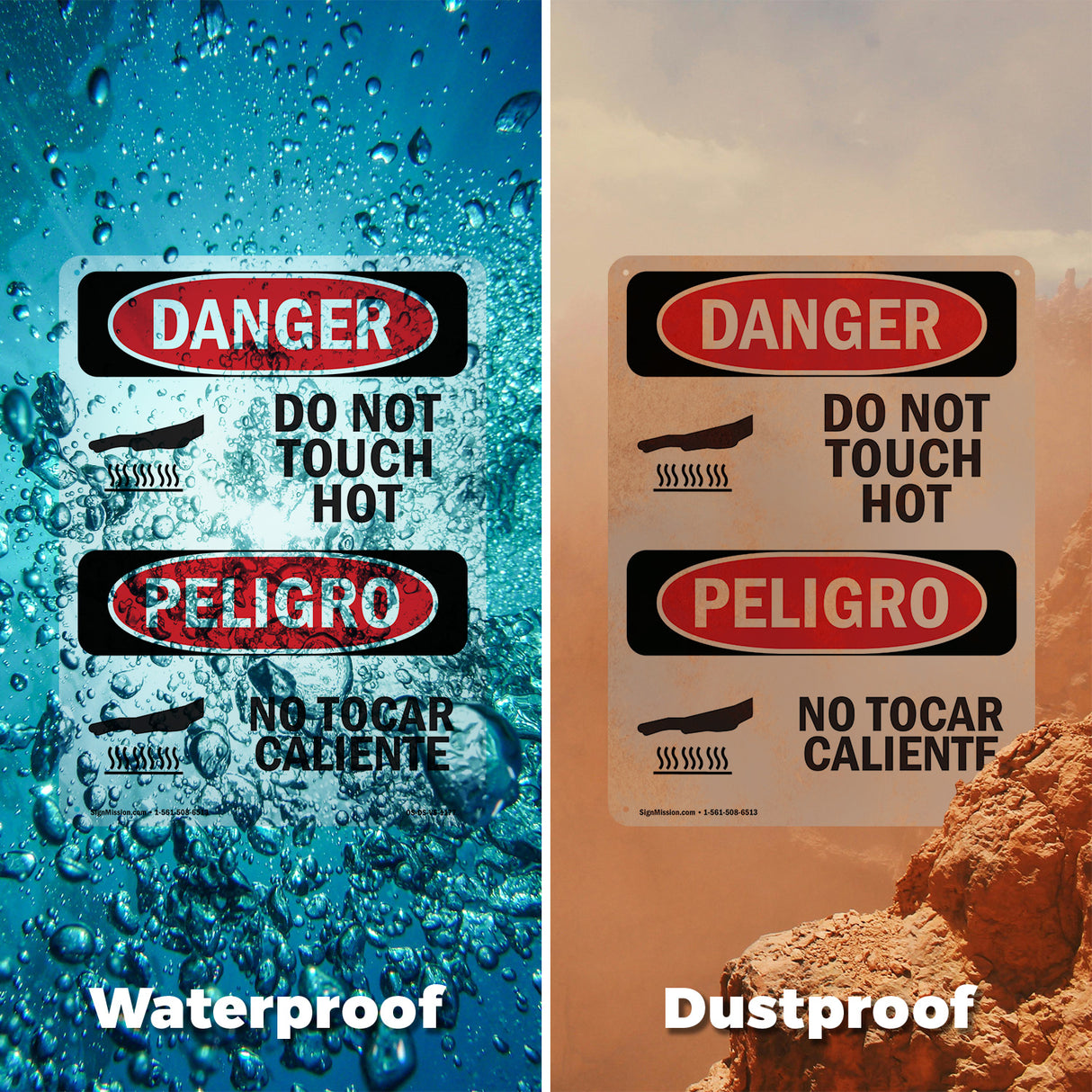 Do Not Touch Hot