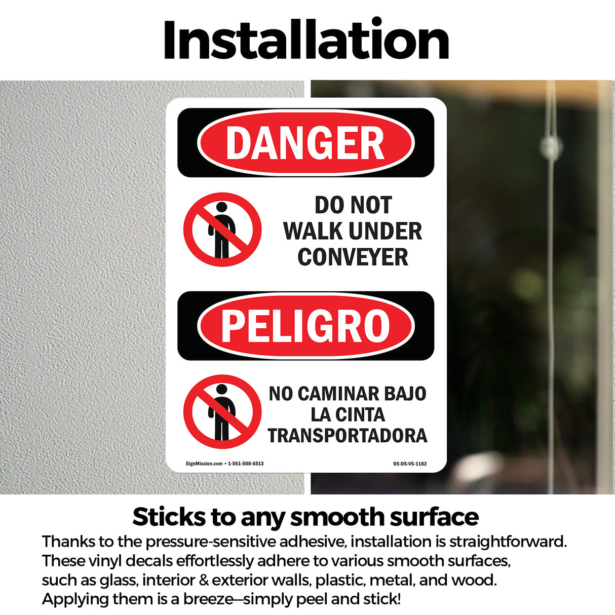 Do Not Walk Under Conveyor