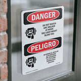 Do Not Watch Arc Welder At Work