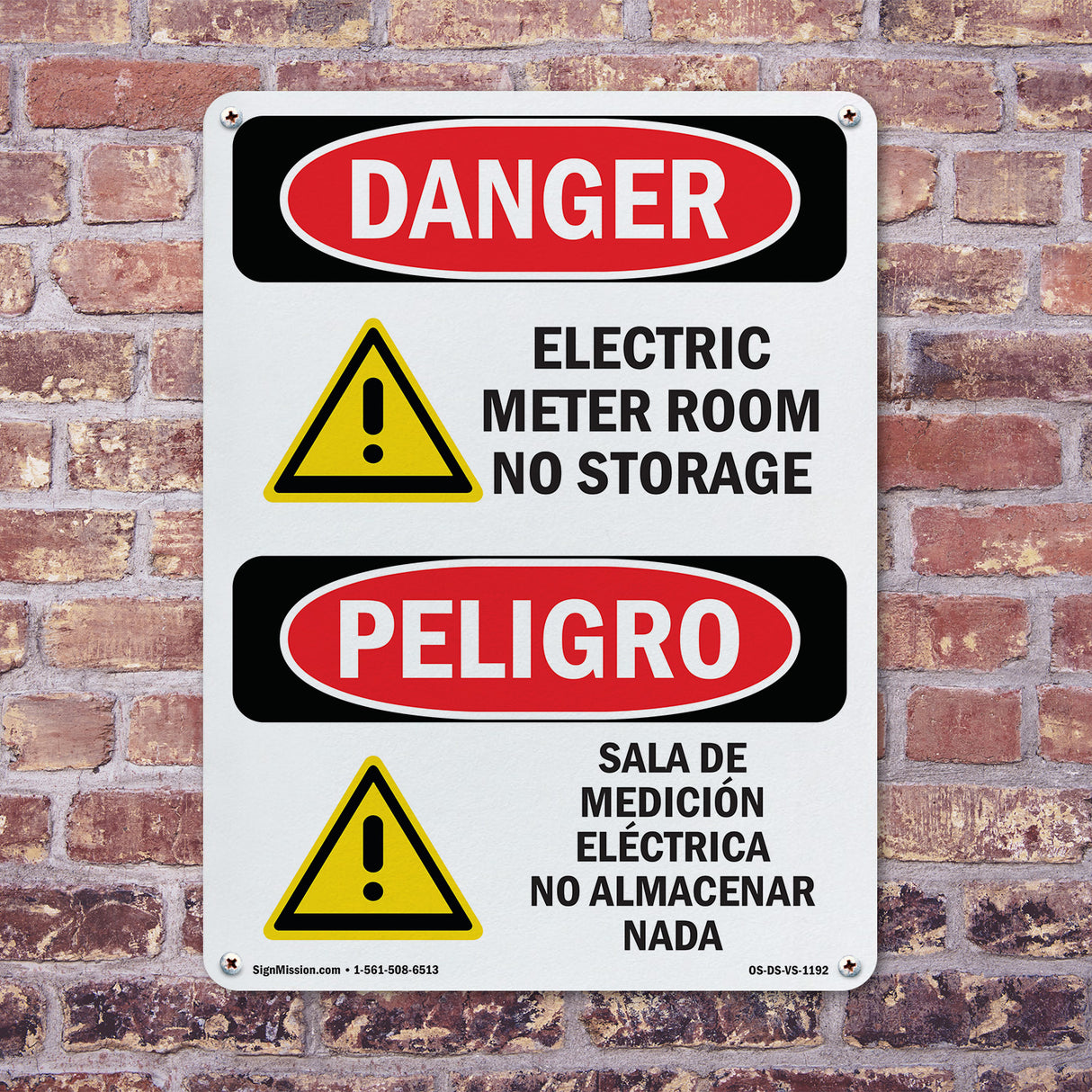 Electric Meter Room No Storage