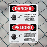 Electrical Box Covers Must Be Closed