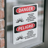 Explosive Vapors No Smoking Open Flames
