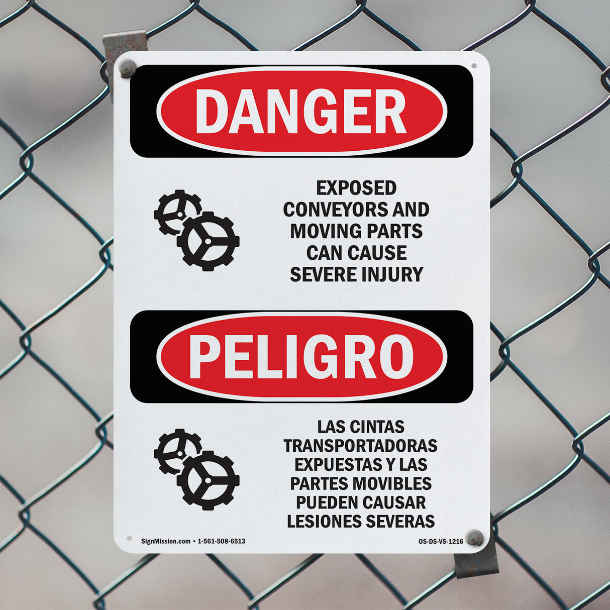 Exposed Conveyors And Moving Parts