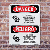 Exposed Conveyors And Moving Parts