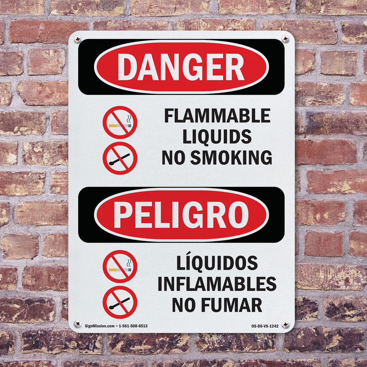Flammable Liquids No Smoking