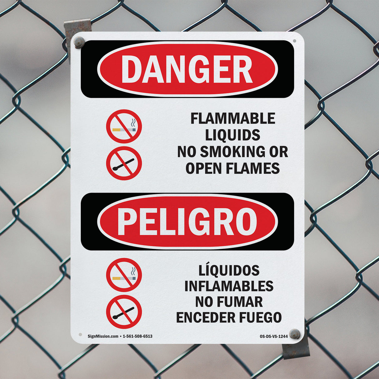 Flammable Liquids No Smoking Or Open Flames