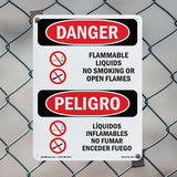 Flammable Liquids No Smoking Or Open Flames