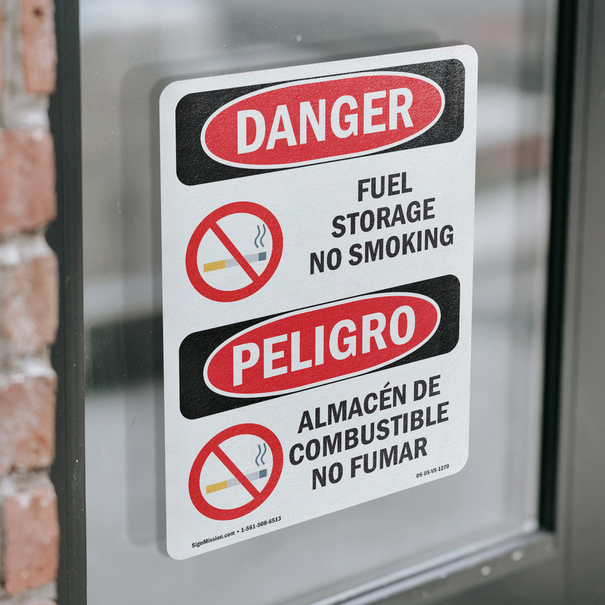 Fuel Storage No Smoking