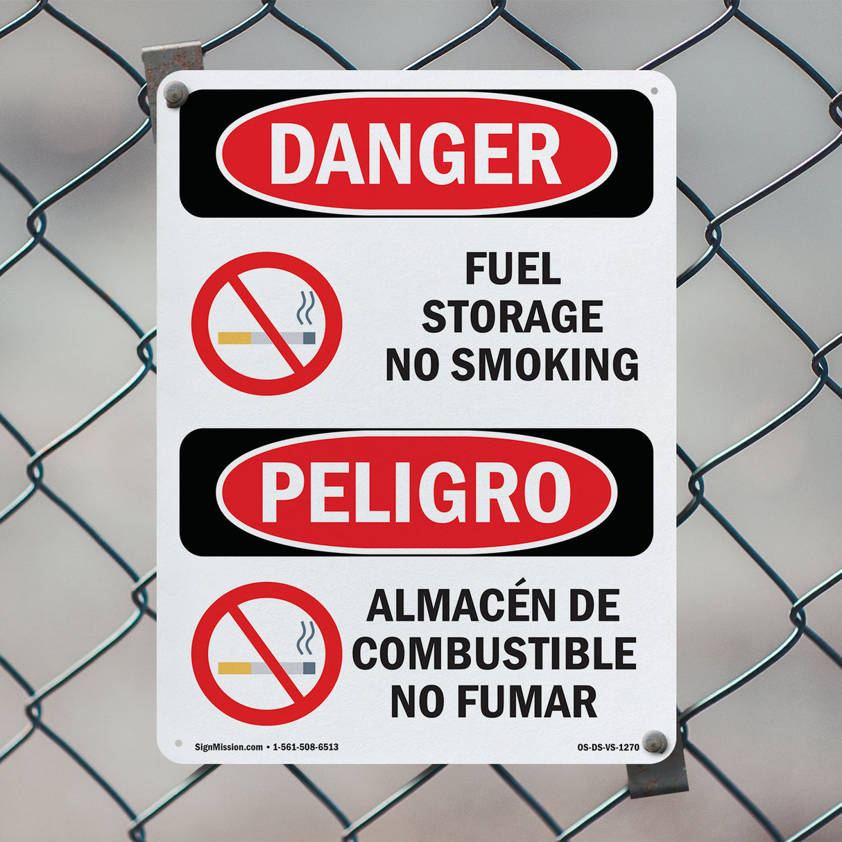 Fuel Storage No Smoking